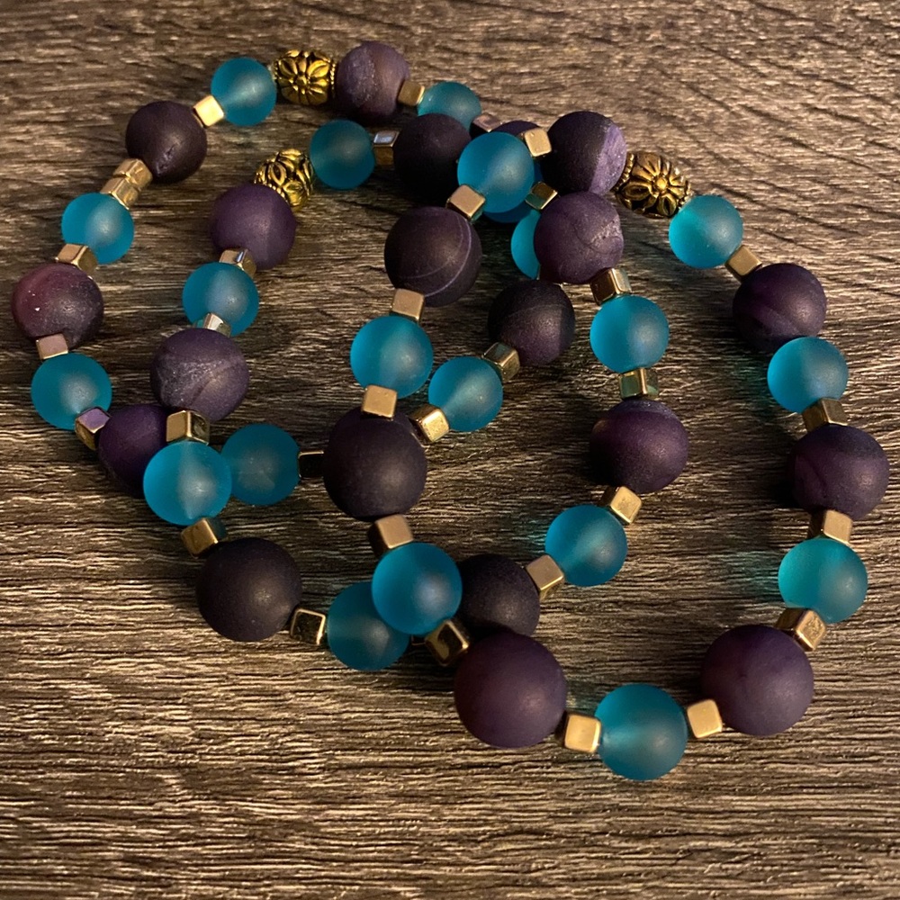 Beads bracelets for sale! Men & Women. 3 for 25!